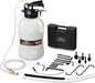 FOUR UNCLES 10L Pneumatic Transmission Pump – Metal ATF Adapters, 2-Way Mode & European Connector