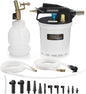 FOUR UNCLES 2L Pneumatic Brake Bleeder Vacuum Pump Kit – 1L Refill Bottle & One-Person Operation