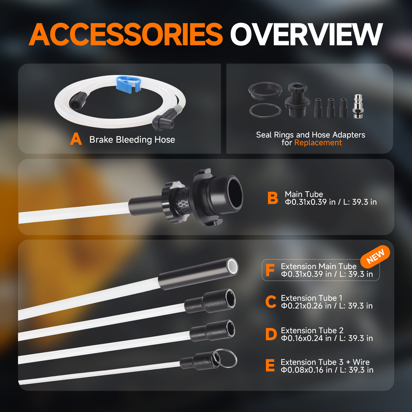 FOUR UNCLES 6.5L Manual & Pneumatic Oil Extractor – Multi-Tube System & Replaceable Seals